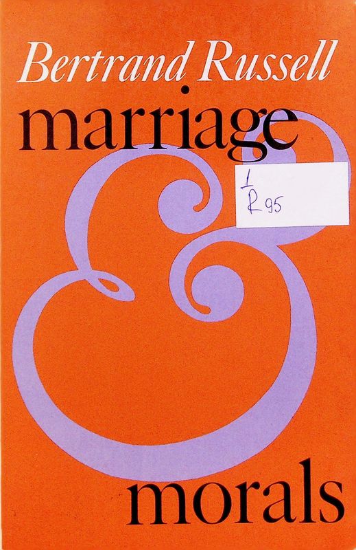 Marriage and morals