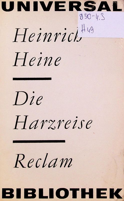 Die Harzreise
