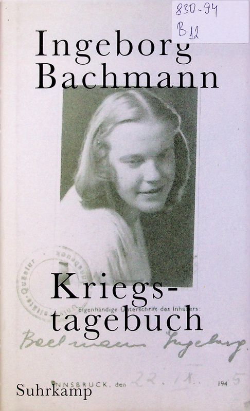 Kriegstagebuch