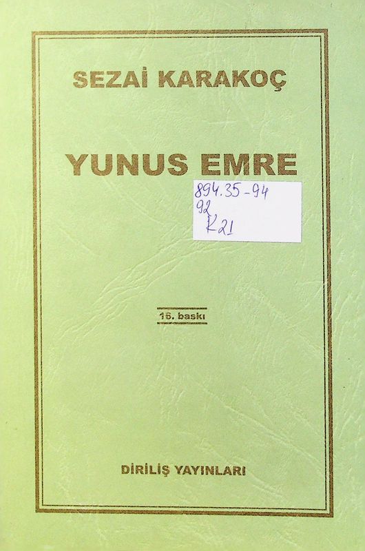 Yunus Emre