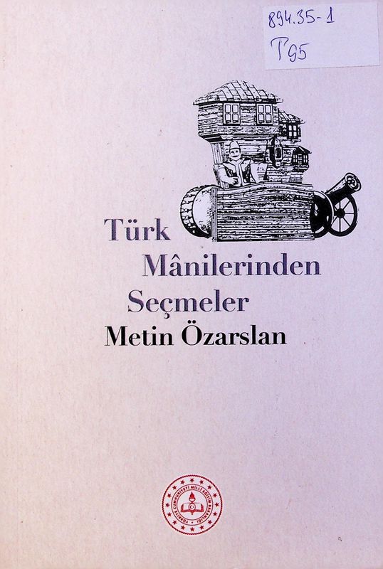 Turk Manilerinden Secmeler