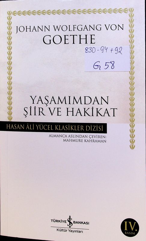 Yasamimdan Siir ve Hakikat