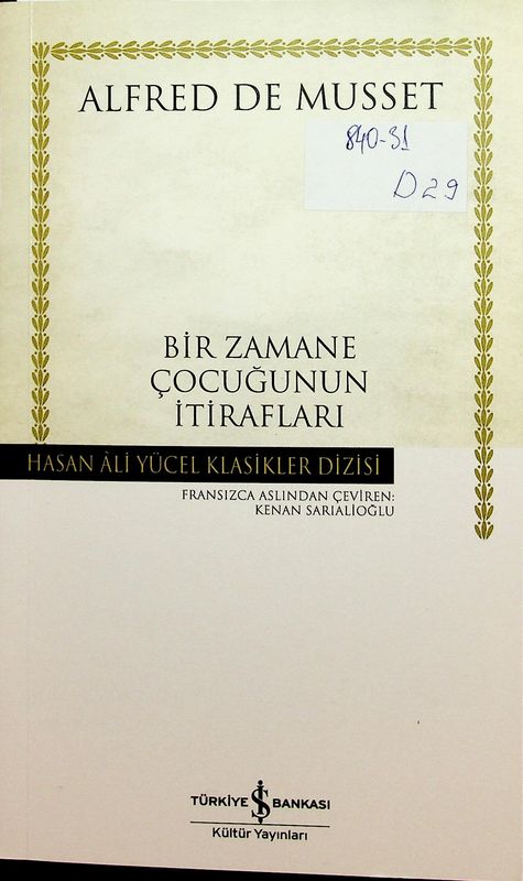 Bir Zamane Cocugunun Itiraflari