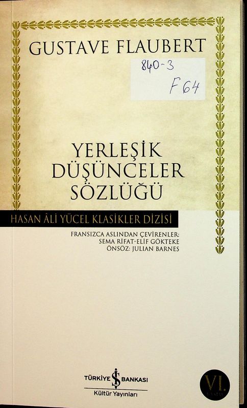 Yerlesik Dusunceler Sozlugu