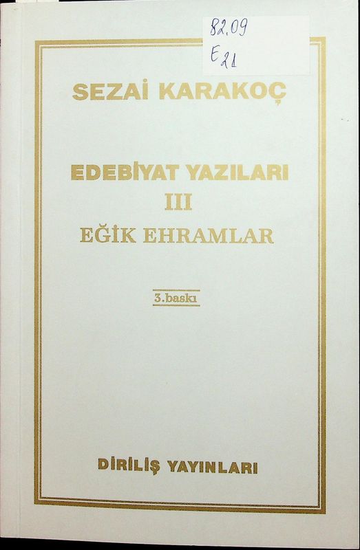 Edebiyat Yazilari