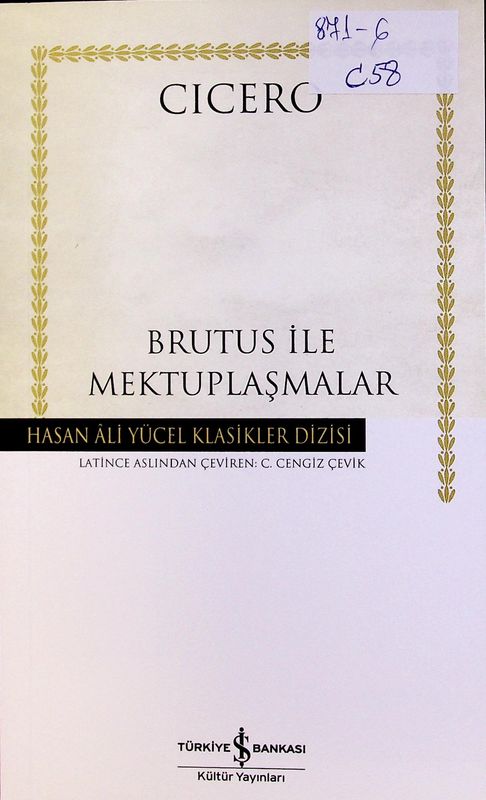 Brutus Ile Mektuplasmalar