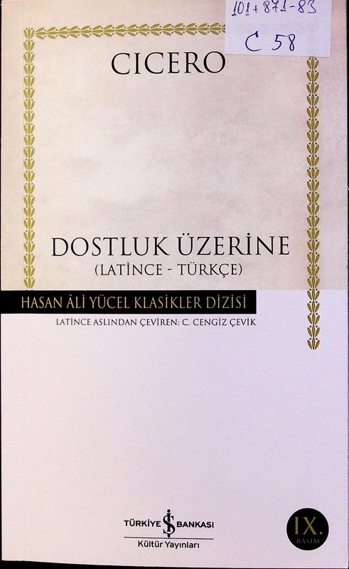 Dostluk Uzerine