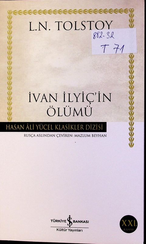 Ivan Ilyic'in Olumu