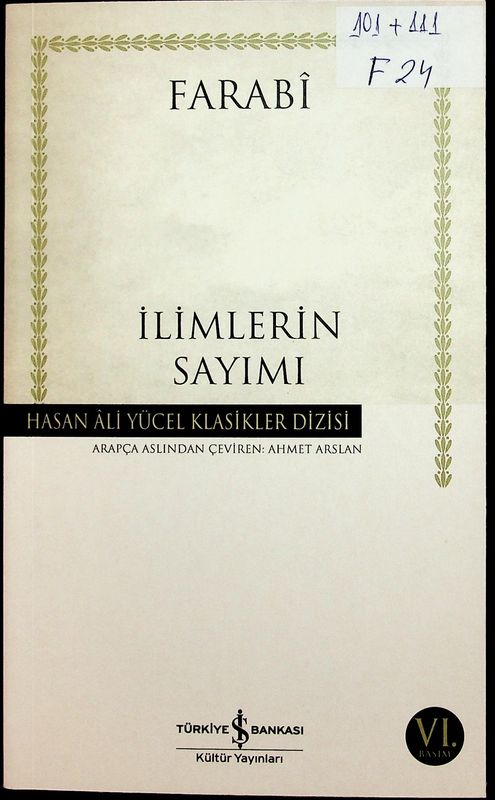 Ilimlerin Sayimi