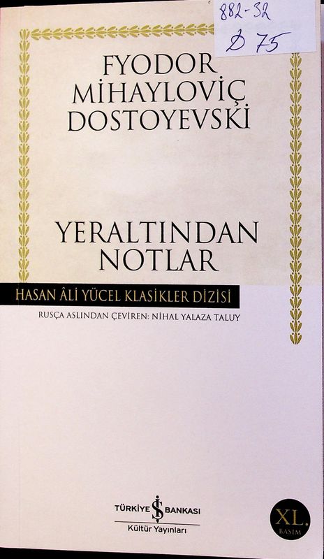 Yeraltindan Notlar