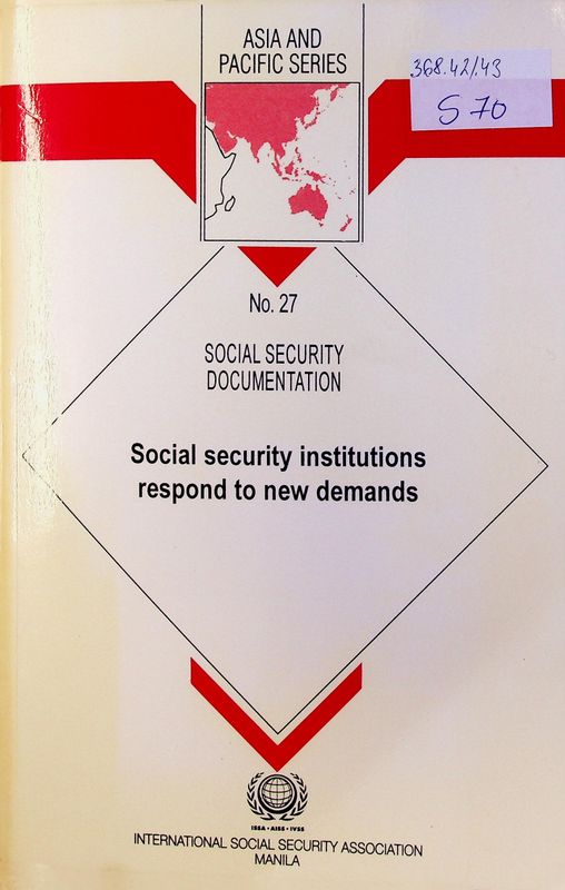 Social security institutions respond to new demands